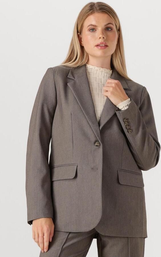 Y.A.S. Dames Blazers Yasreemaj Ls Blazer Taupe - Foto 4