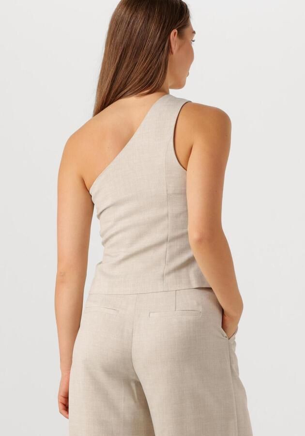 Y.A.S. Dames Blazers Yastava One Shoulder Waistcoat Beige - Foto 2