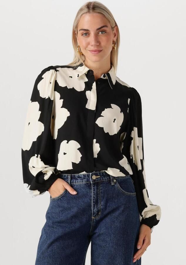 Y.A.S. Dames Blouses Yasasina Ls Shirt S. Zwart - Foto 4