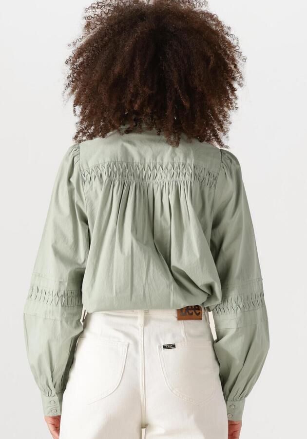 Y.A.S. Dames Blouses Yascreama Ls Shirt S. Groen - Foto 2