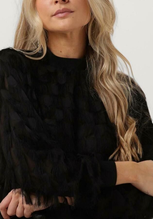 Y.A.S. Dames Blouses Yasdio Ls Top Zwart - Foto 3