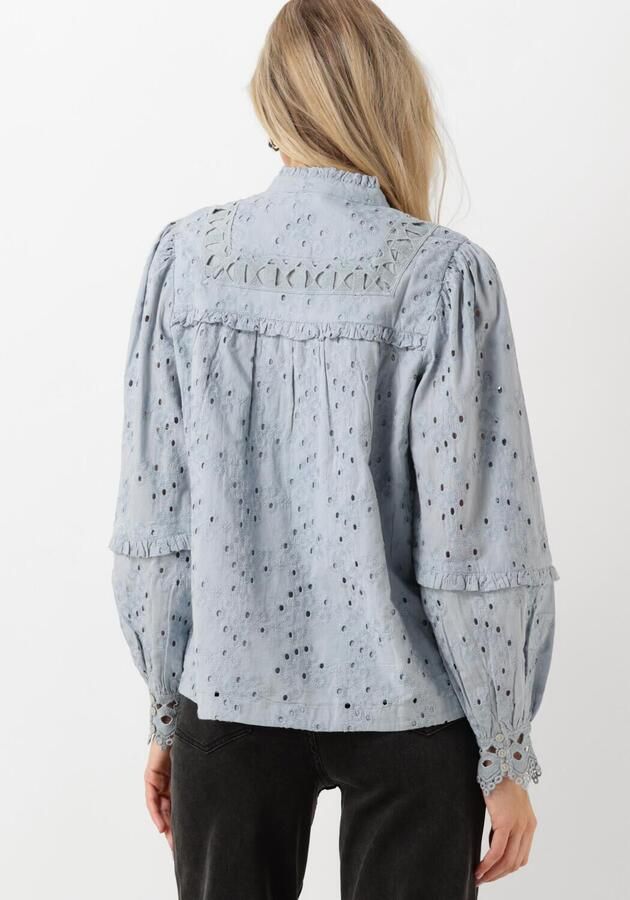 Y.A.S Blauwe Blouse met Lange Mouwen Blue Dames - Foto 3