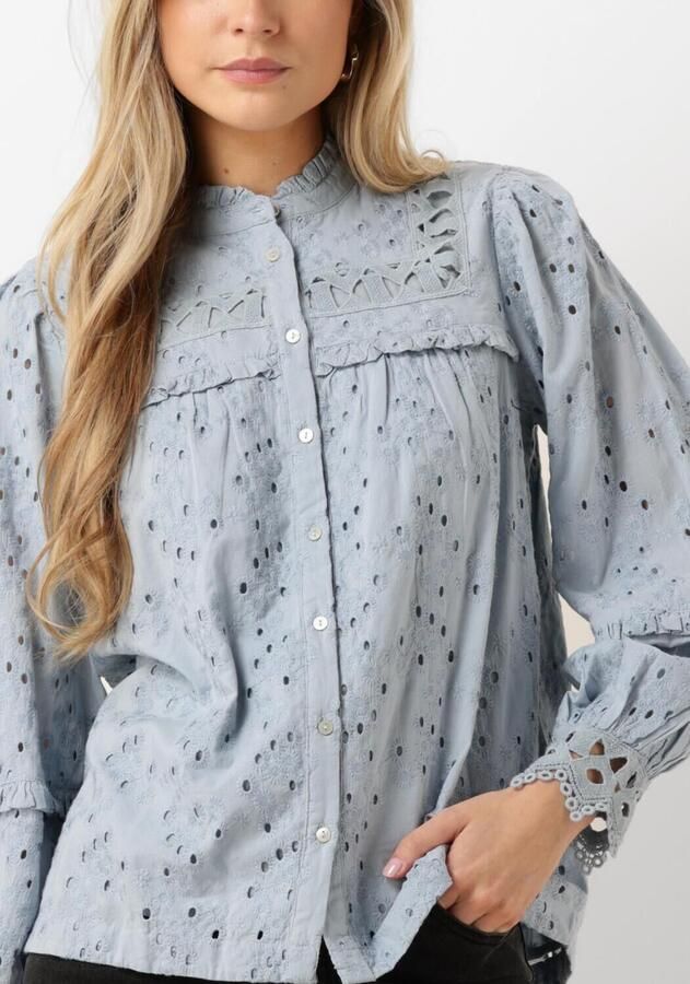 Y.A.S Blauwe Blouse met Lange Mouwen Blue Dames - Foto 2