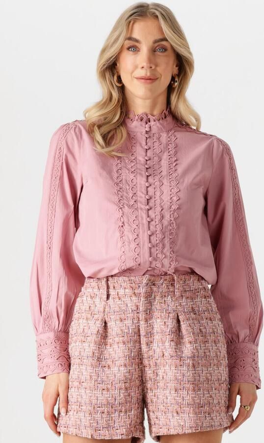 Y.A.S. Dames Blouses Yasjane Ls Shirt S. Roze - Foto 4