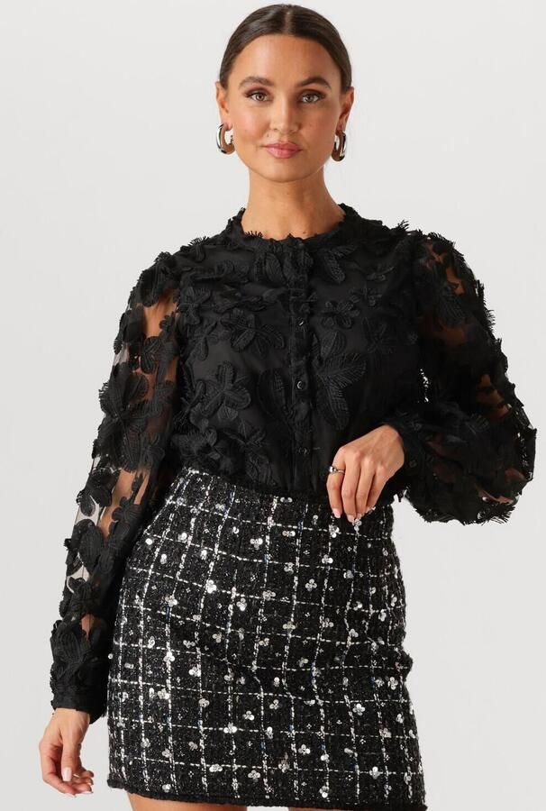 Y.A.S. Dames Blouses Yaskarly Ls Shirt Zwart - Foto 4