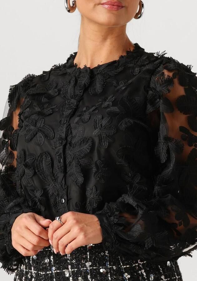 Y.A.S. Dames Blouses Yaskarly Ls Shirt Zwart - Foto 2