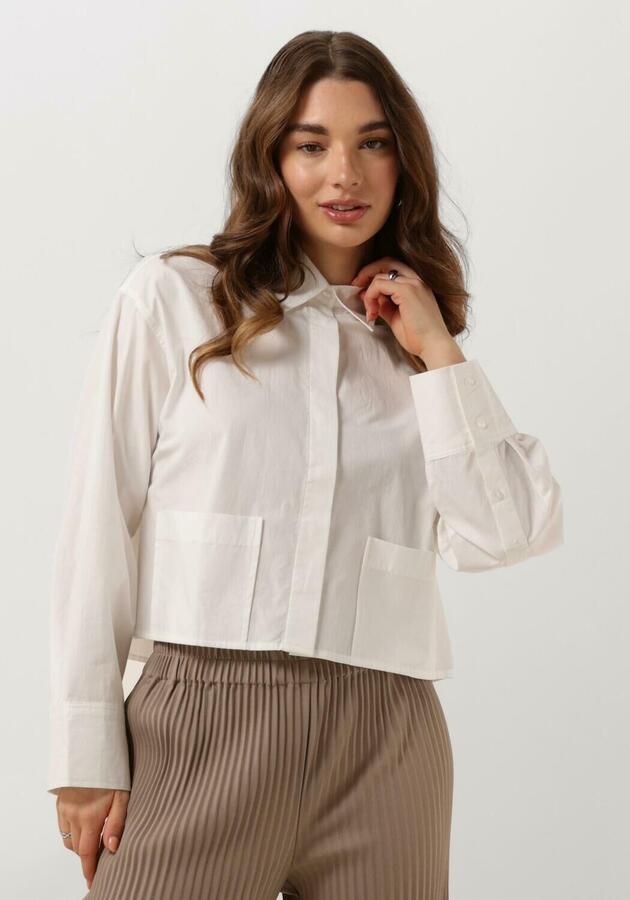 YAS Relaxed fit blouse met opgestikte zakken model 'LEE' - Foto 4