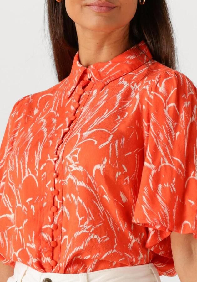 Y.A.S. Dames Blouses Yaslefira Top Oranje - Foto 2