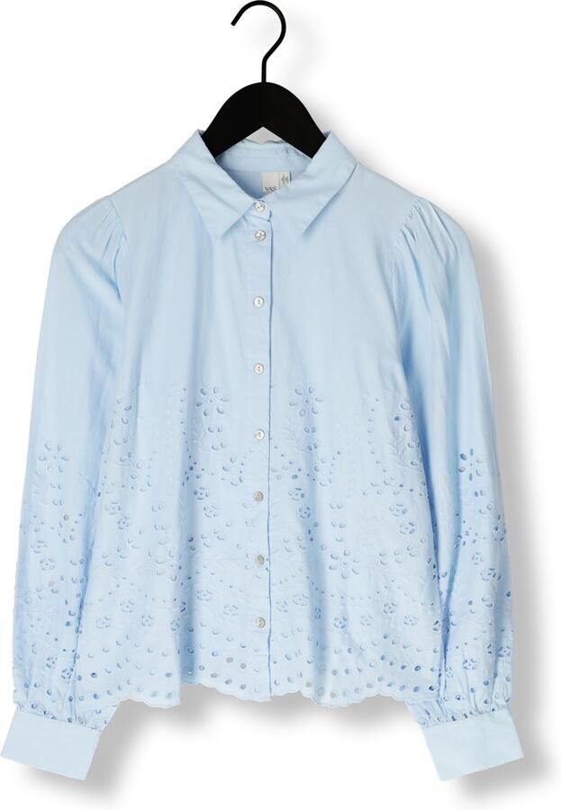 Y.A.S. Dames Blouses Yasluma Ls Shirt S. Noos Lichtblauw - Foto 2