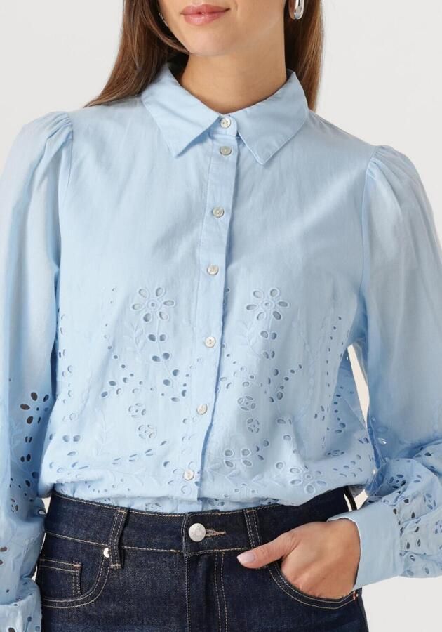 Y.A.S. Dames Blouses Yasluma Ls Shirt S. Noos Lichtblauw