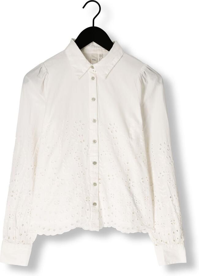 Y.A.S. Dames Blouses Yasluma Ls Shirt S. Noos Wit