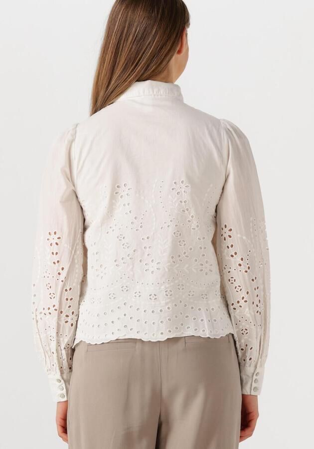 Y.A.S. Dames Blouses Yasluma Ls Shirt S. Noos Wit - Foto 3