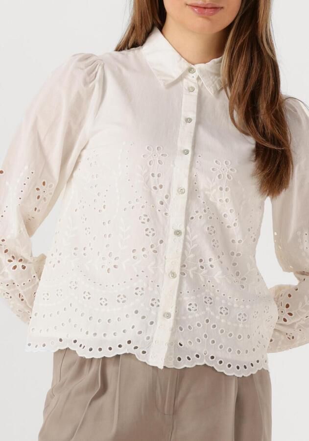 Y.A.S. Dames Blouses Yasluma Ls Shirt S. Noos Wit - Foto 2