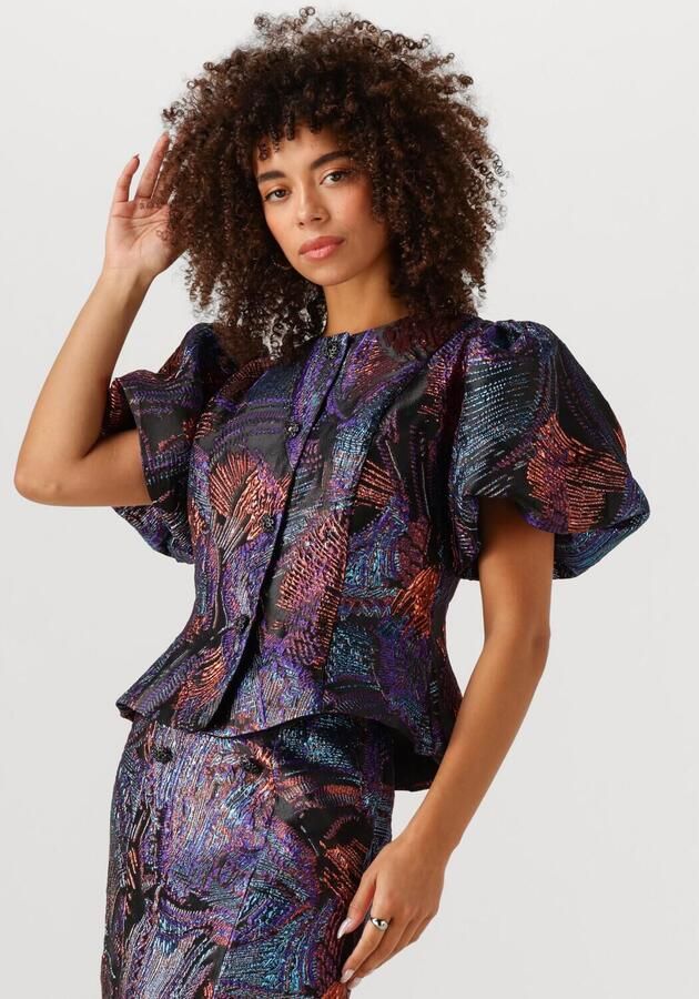 Y.A.S. Dames Blouses Yasmadonna Ss Top Multi - Foto 4