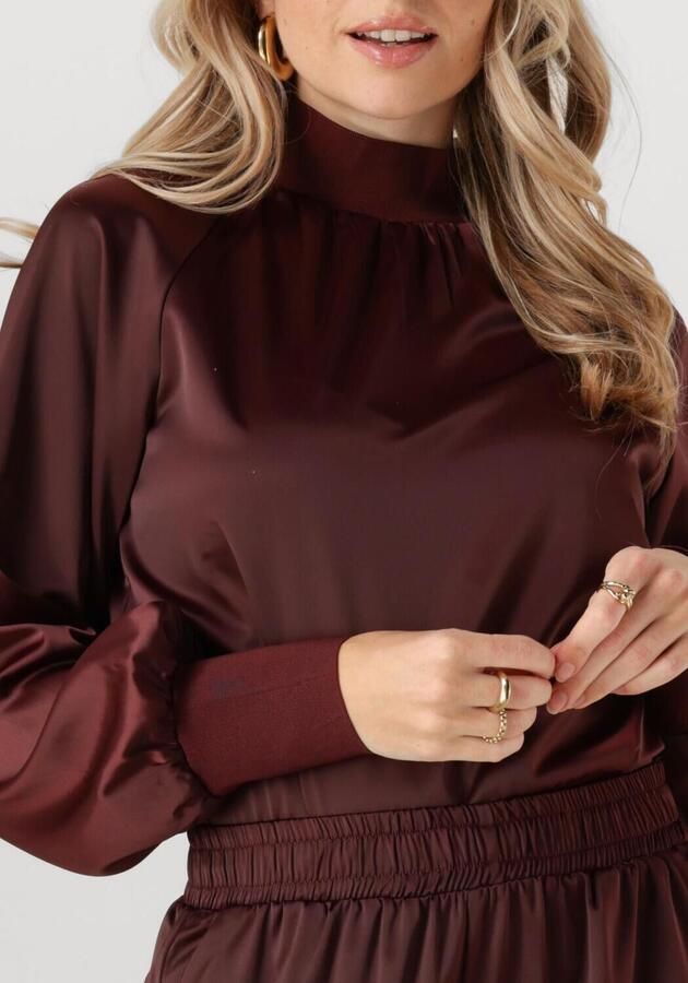 Y.A.S. Dames Blouses Yaspelana Ls Top Bruin - Foto 3