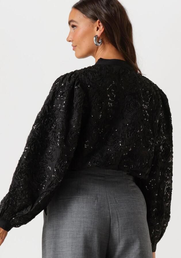 Y.A.S. Dames Blouses Yasrosy Ls Shirt Zwart - Foto 2