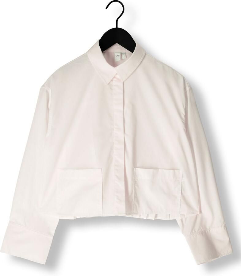 Y.A.S. Dames Blouses Yasroyalee Ls Short Shirt Wit