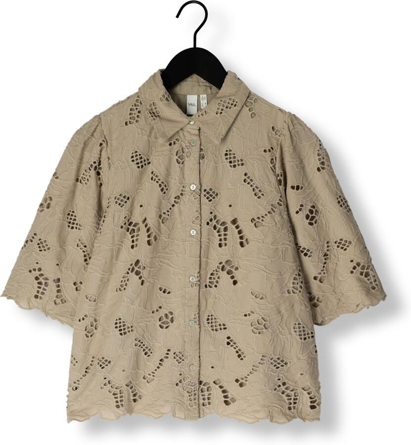 Y.A.S. Dames Blouses Yassagga Shirt Groen