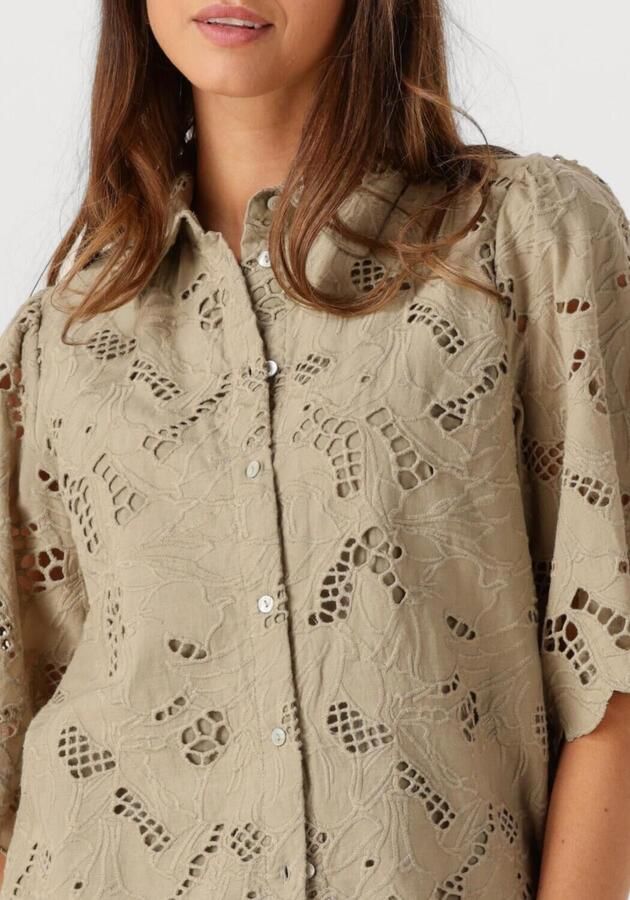 Y.A.S. Dames Blouses Yassagga Shirt Groen - Foto 2