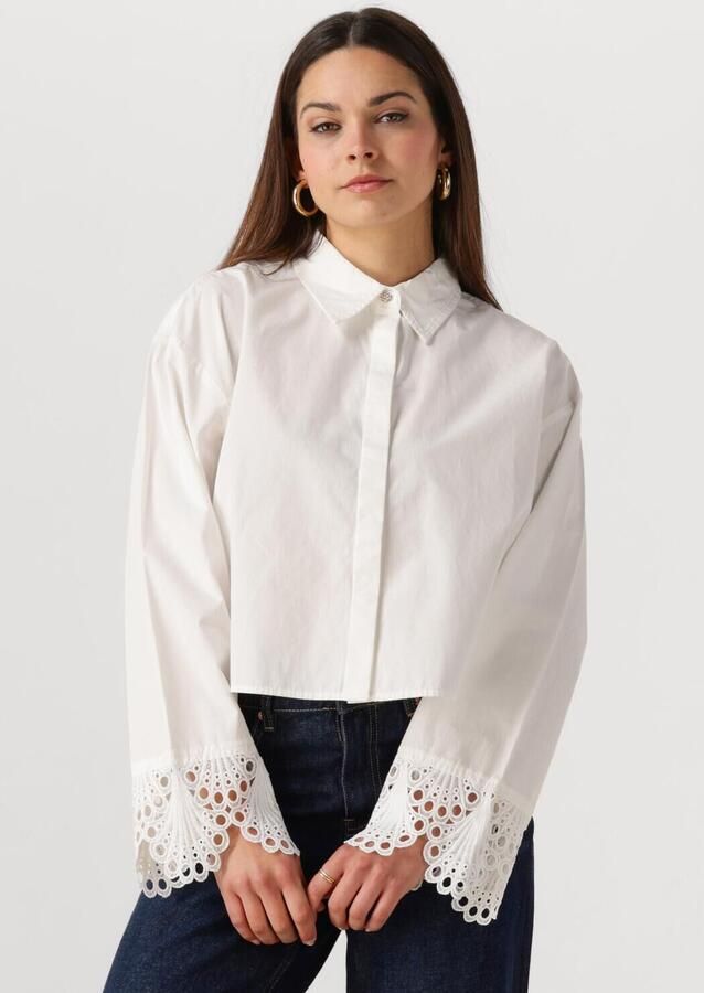 Y.A.S. Dames Blouses Yastrinity Ls Shirt S. Wit - Foto 4