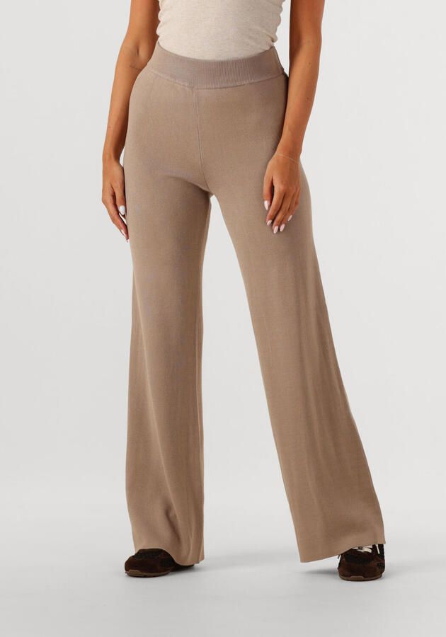 Y.A.S. Dames Broeken Yasfonny Hw Knit Pant S. Zand - Foto 4