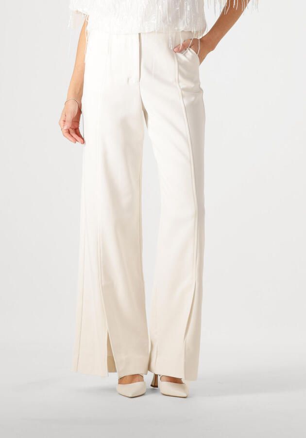 Y.A.S. Dames Broeken Yasizzie Hw Wide Pant S. Ecru - Foto 3