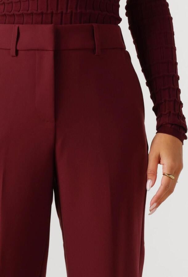 Y.A.S. Dames Broeken Yaslikka Hw Pants S. Bordeaux - Foto 2