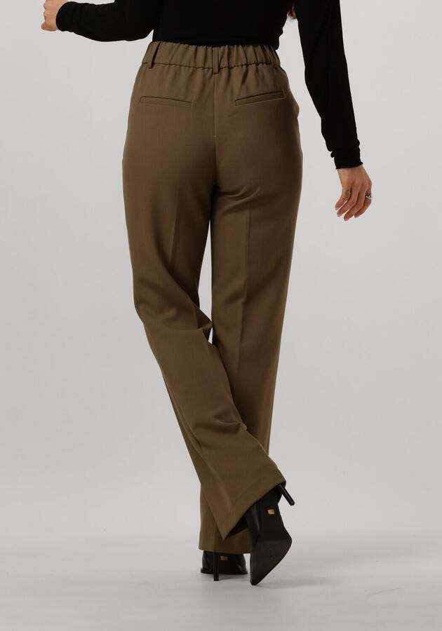 Y.A.S Groene Elegante Hoge Taille Broek Green Dames