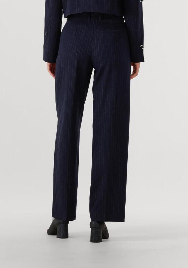 Y.A.S. Dames Broeken Yasmidnight Wide Mw Pant S. Donkerblauw