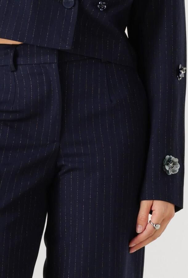 Y.A.S. Dames Broeken Yasmidnight Wide Mw Pant S. Donkerblauw - Foto 2