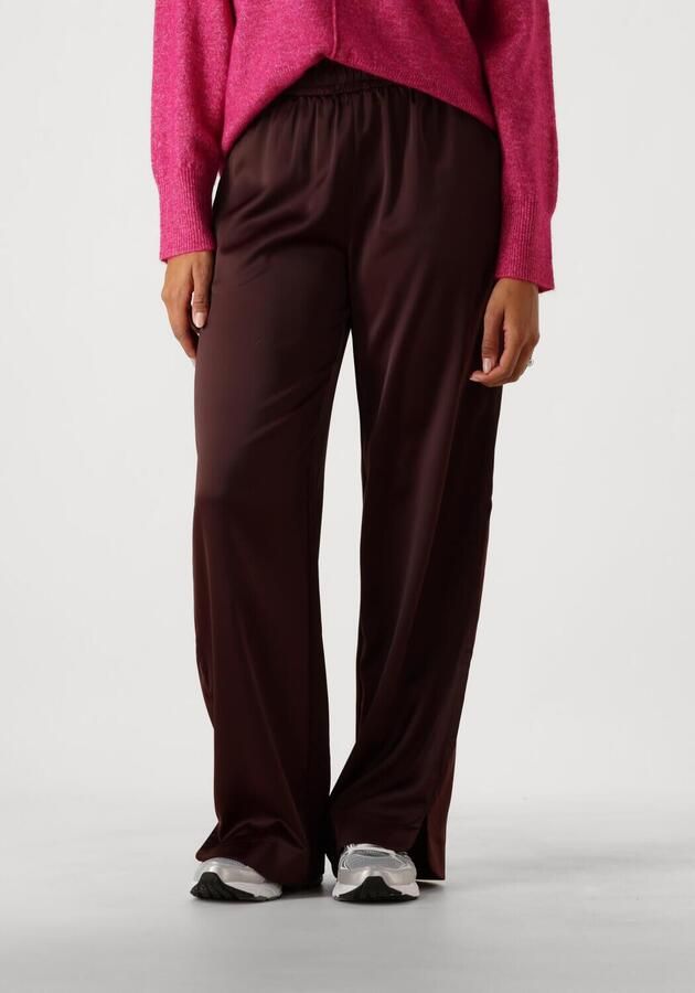 Y.A.S. Dames Broeken Yaspelana Hw Pant Bruin - Foto 3