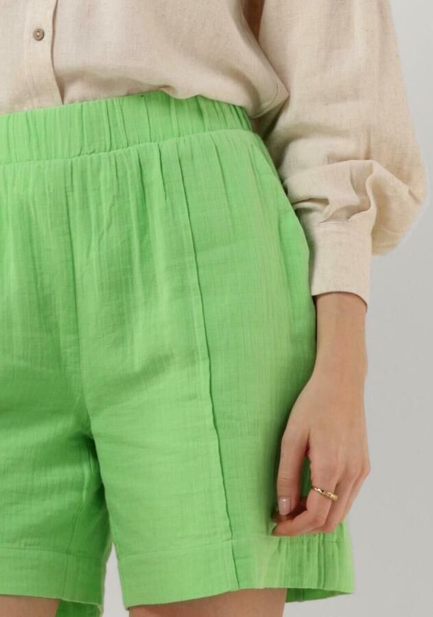 Y.A.S Groene High Waist Shorts Yaspiro Green Dames - Foto 2
