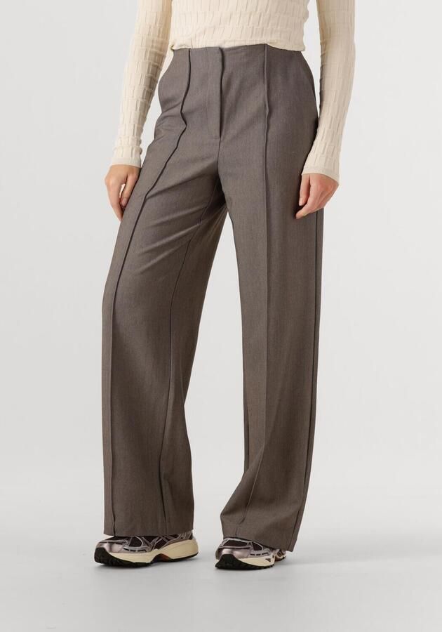 Y.A.S. Dames Broeken Yasreemaj Hw Pant Taupe - Foto 4