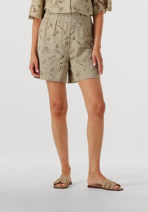 Y.A.S. Dames Broeken Yassagga Shorts Groen - Foto 4