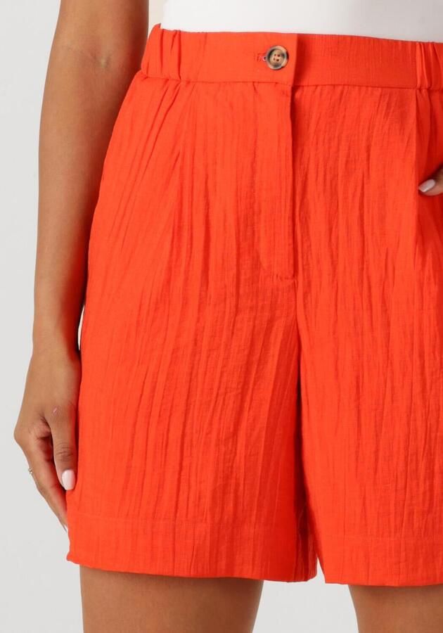 Y.A.S. Dames Broeken Yasstaw Shorts Oranje - Foto 3