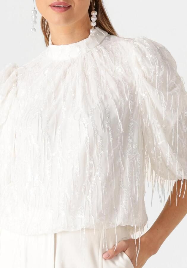 Y.A.S. Dames Bruidsmode Yasbolina Ss Top Wit - Foto 2