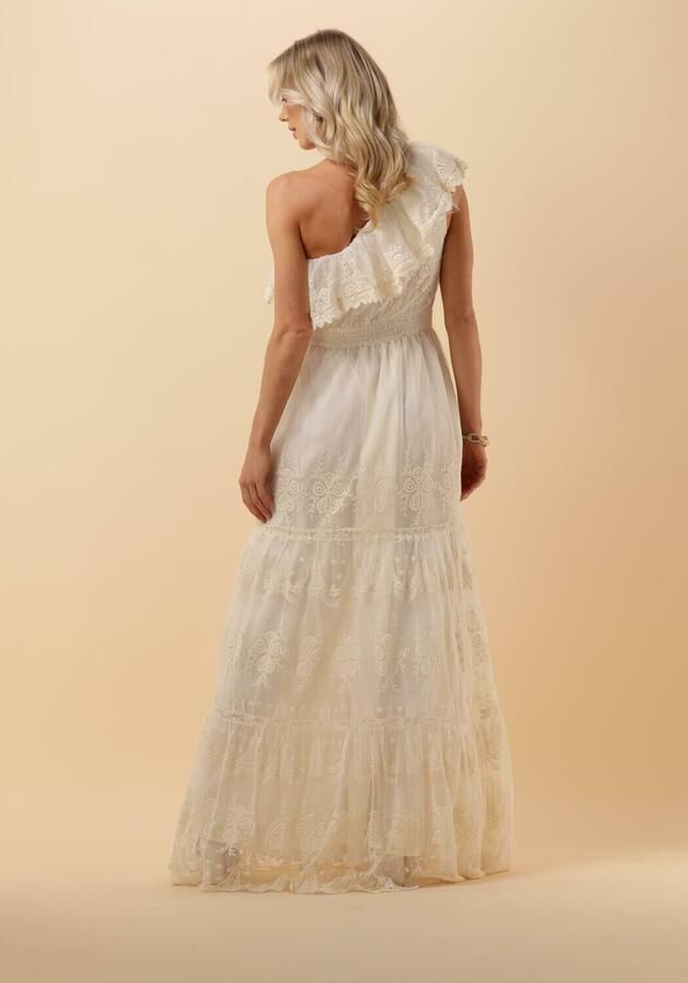 Y.A.S. Dames Bruidsmode Yasfeeleloise Os Midi Dress Celeb Gebroken Wit