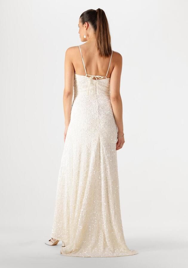 Y.A.S. Dames Bruidsmode Yasmira Strap Train Dress Celeb Ecru