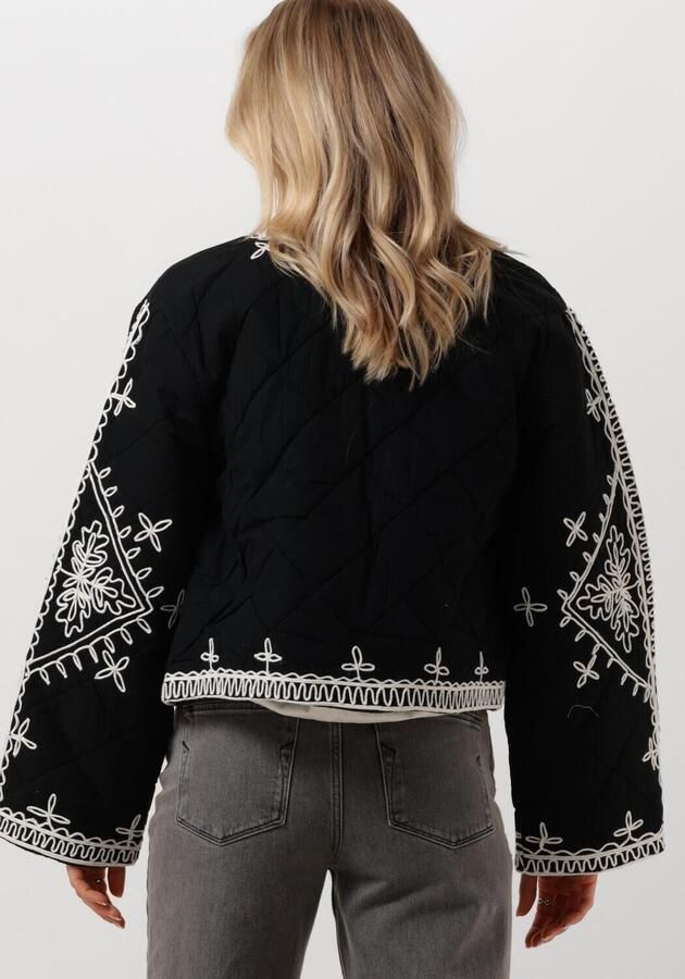 Y.A.S Quilt Jacket voor stijlvolle vrouwen Black Dames - Foto 2