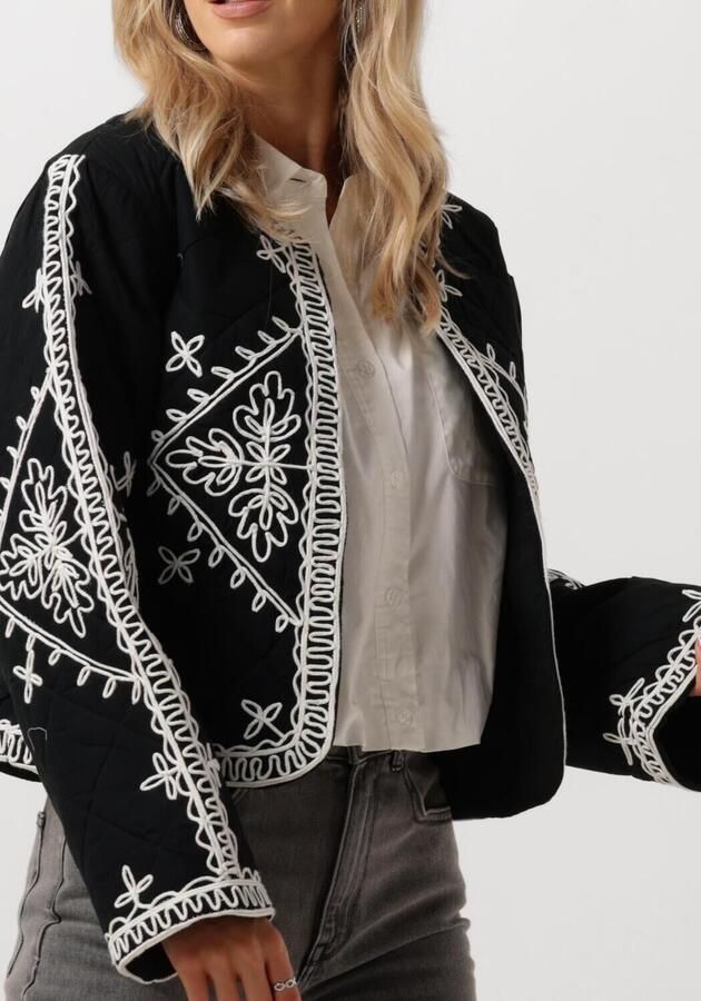 Y.A.S Quilt Jacket voor stijlvolle vrouwen Black Dames - Foto 3