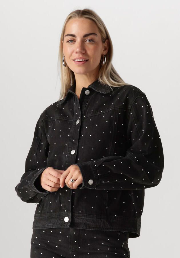 Y.A.S. Dames Jassen Yasrista Ls Denim Shacket Donkergrijs - Foto 4