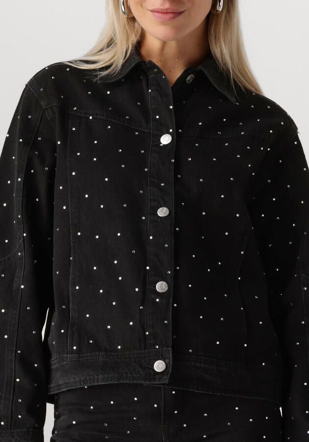 Y.A.S. Dames Jassen Yasrista Ls Denim Shacket Donkergrijs - Foto 3