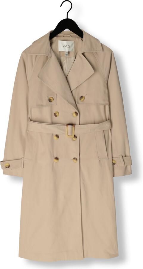 Y.A.S Beige Trench Coat Yasteronimo Stijl Beige Dames - Foto 3