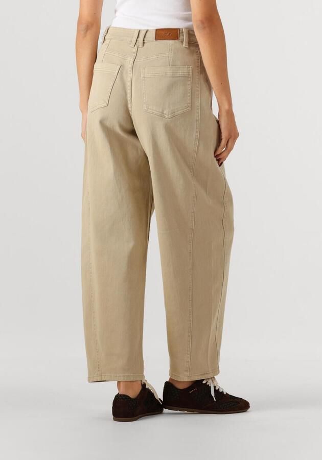 Y.A.S. Dames Jeans Yaslua Hmw Ankle Denim Jeans Zand