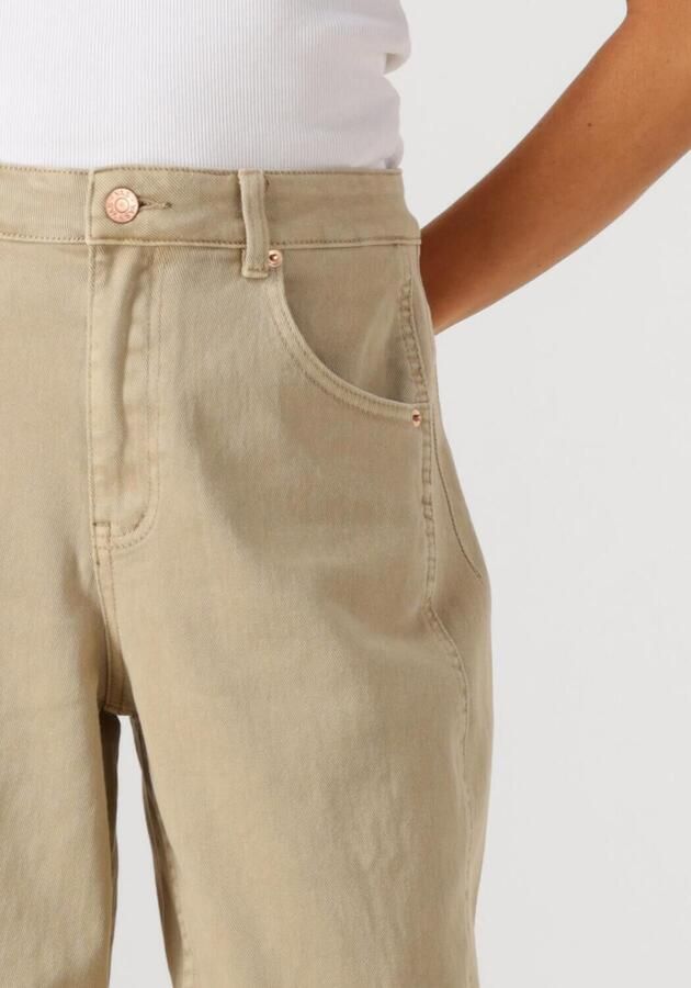 Y.A.S. Dames Jeans Yaslua Hmw Ankle Denim Jeans Zand - Foto 2