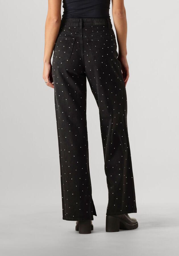 Y.A.S high waist wide leg jeans grey denim YASRISTA