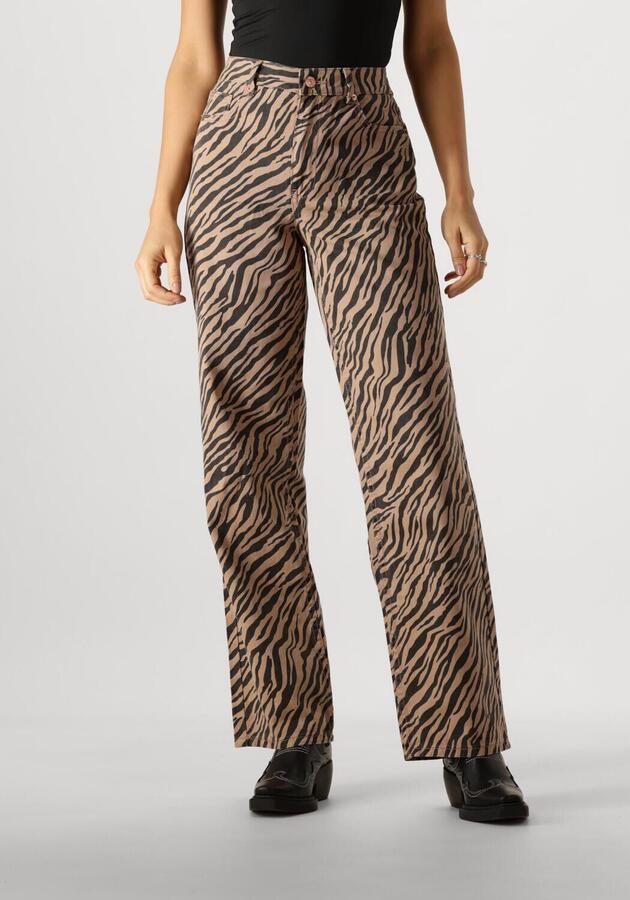 Y.A.S Wijde Pijp Zwarte Jeans Multicolor Dames - Foto 3