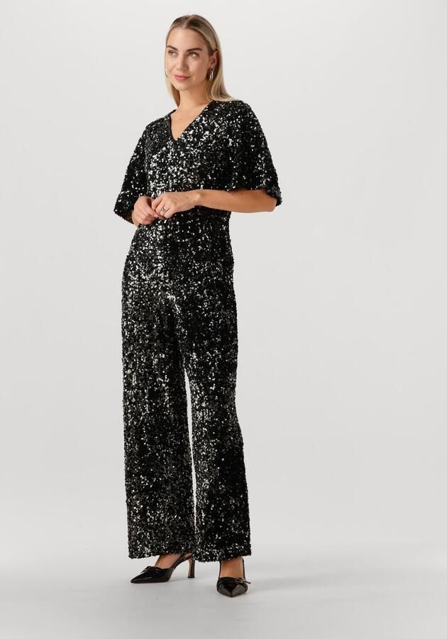 Y.A.S. Dames Jumpsuits Yaselle 2 4 Sequin Jumpsuit Zwart - Foto 4