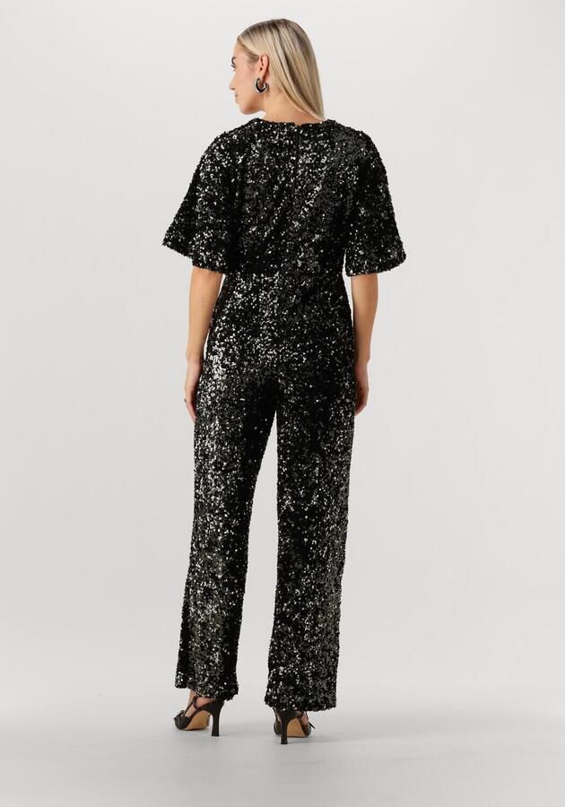 Y.A.S. Dames Jumpsuits Yaselle 2 4 Sequin Jumpsuit Zwart
