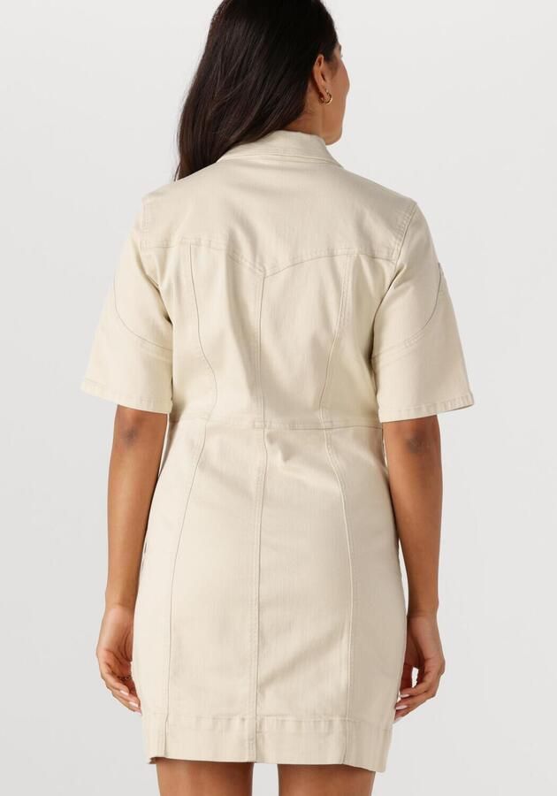 Y.A.S. Dames Jurken Yasdirma Denim Dress Zand